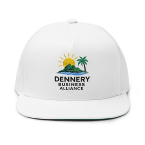 DBA Flat Bill Embroidery Cap